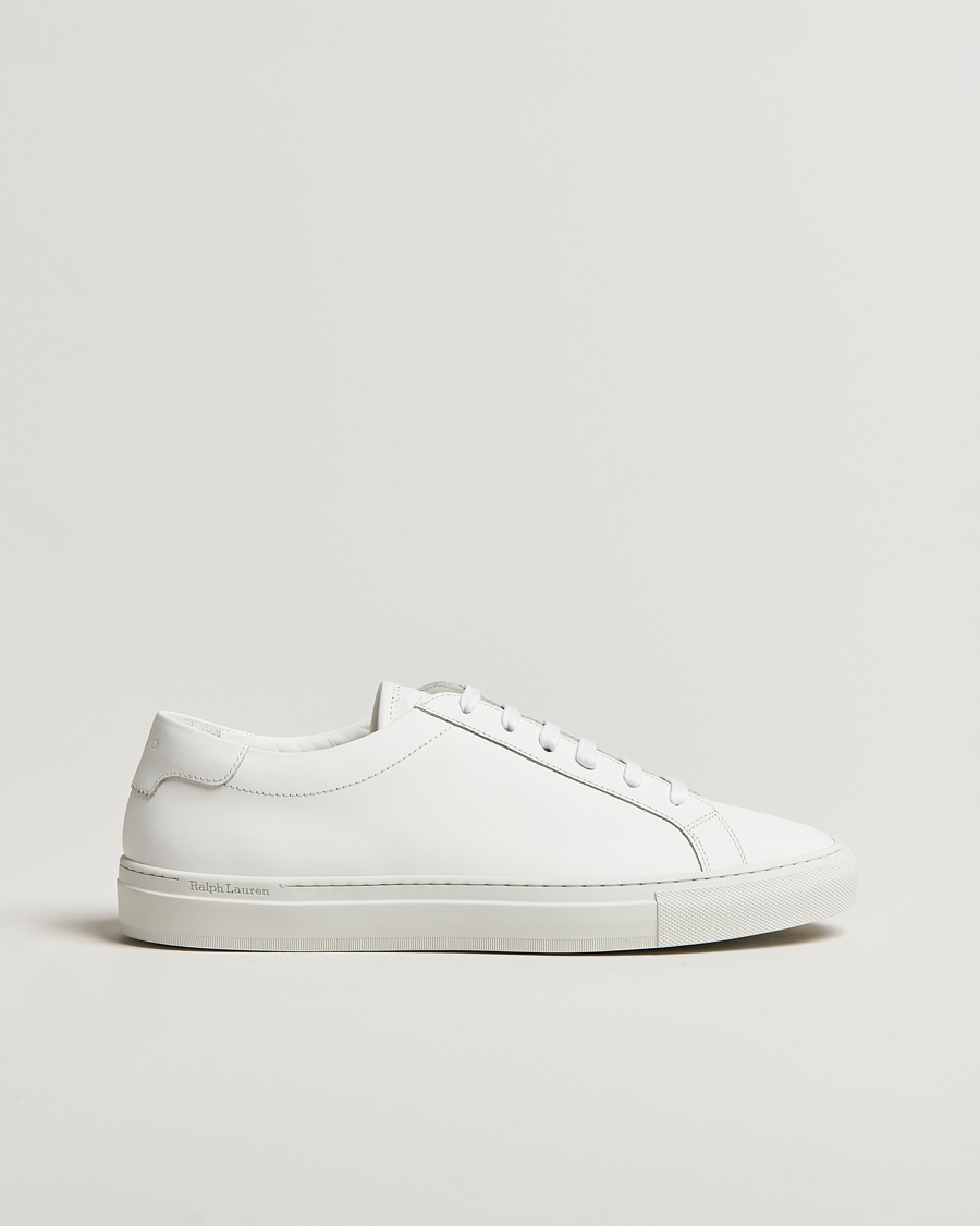 Homme | Baskets | Polo Ralph Lauren | Jermain Lux Leather Sneaker White