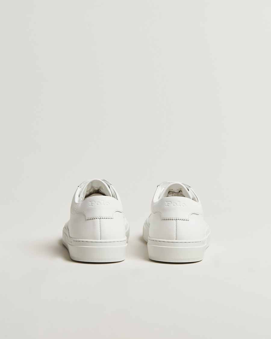 Homme | Baskets | Polo Ralph Lauren | Jermain Lux Leather Sneaker White