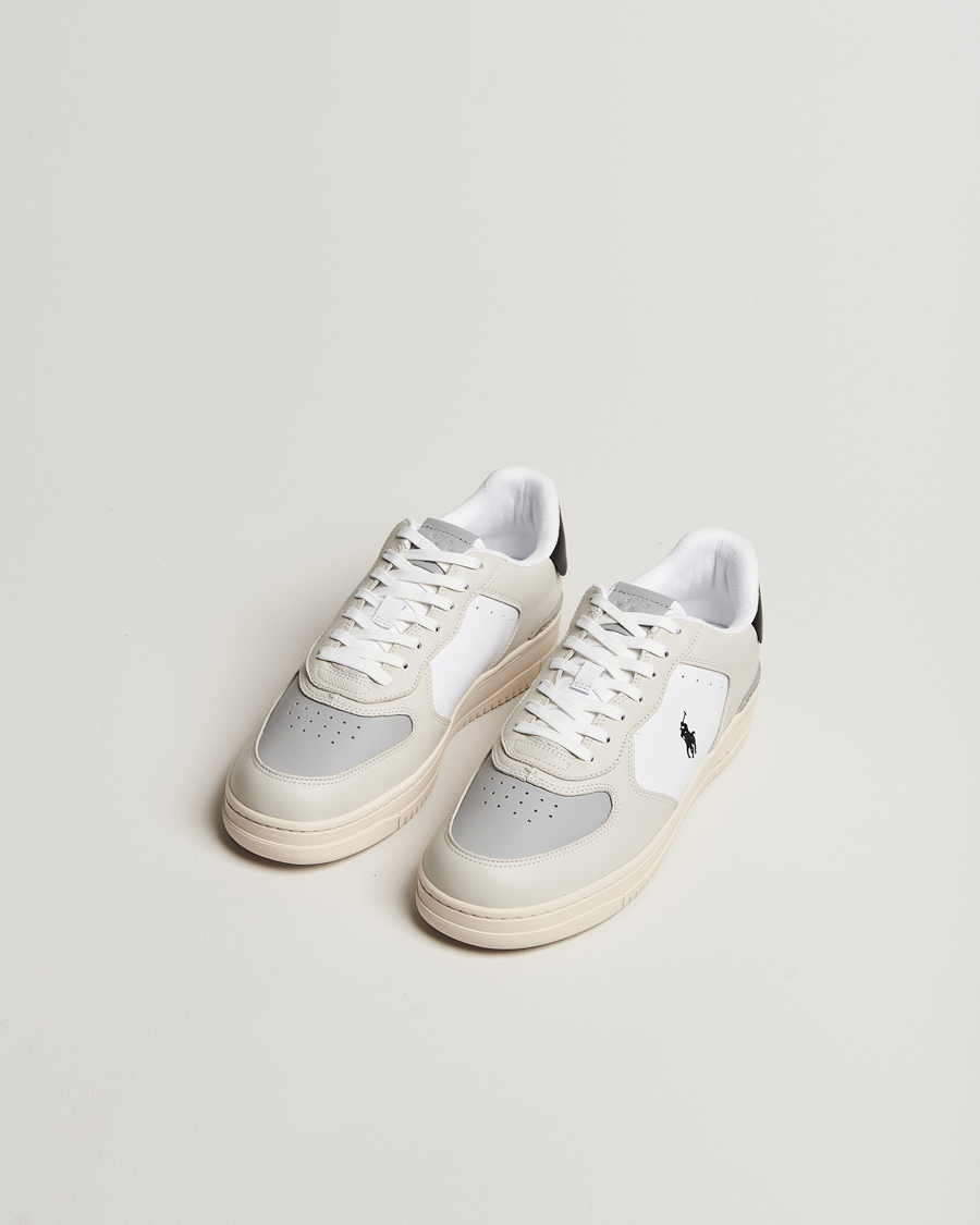 Heren | Sneakers | Polo Ralph Lauren | Masters Court Sneaker Tonal Bianco