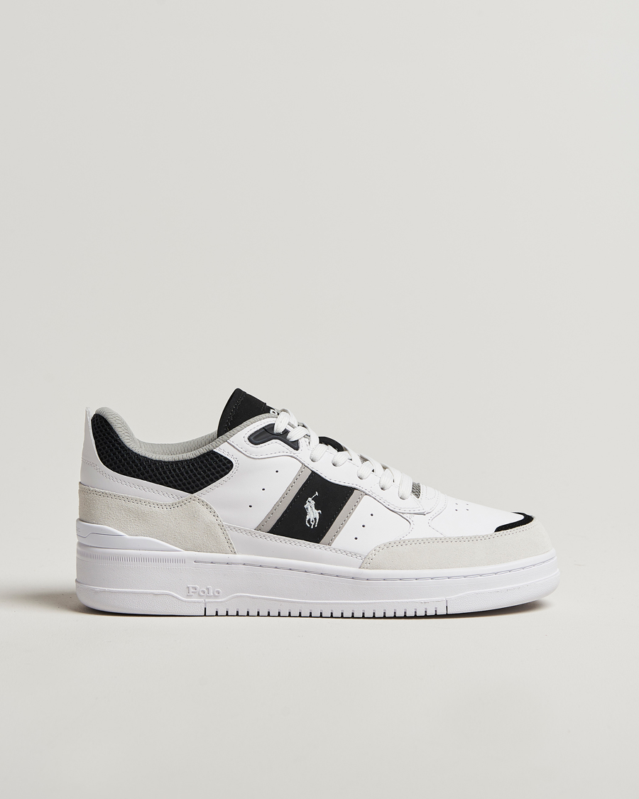 Homme | Baskets | Polo Ralph Lauren | Masters SP 125 Sneaker White/Black/Grey