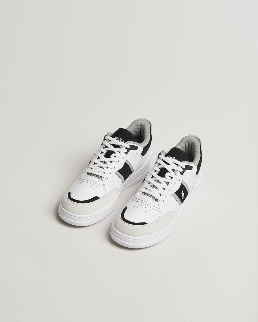 Homme | Baskets | Polo Ralph Lauren | Masters SP 125 Sneaker White/Black/Grey