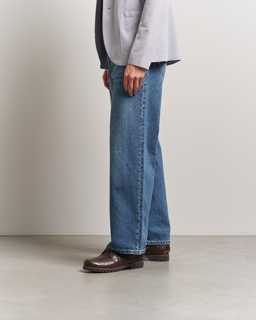 Heren | Bootschoenen | Polo Ralph Lauren | Ranger Leather Boat Shoe Dark Brown