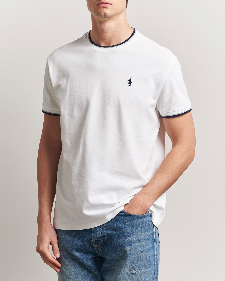 Homme | T-shirts | Polo Ralph Lauren | Mesh Polo Tee White