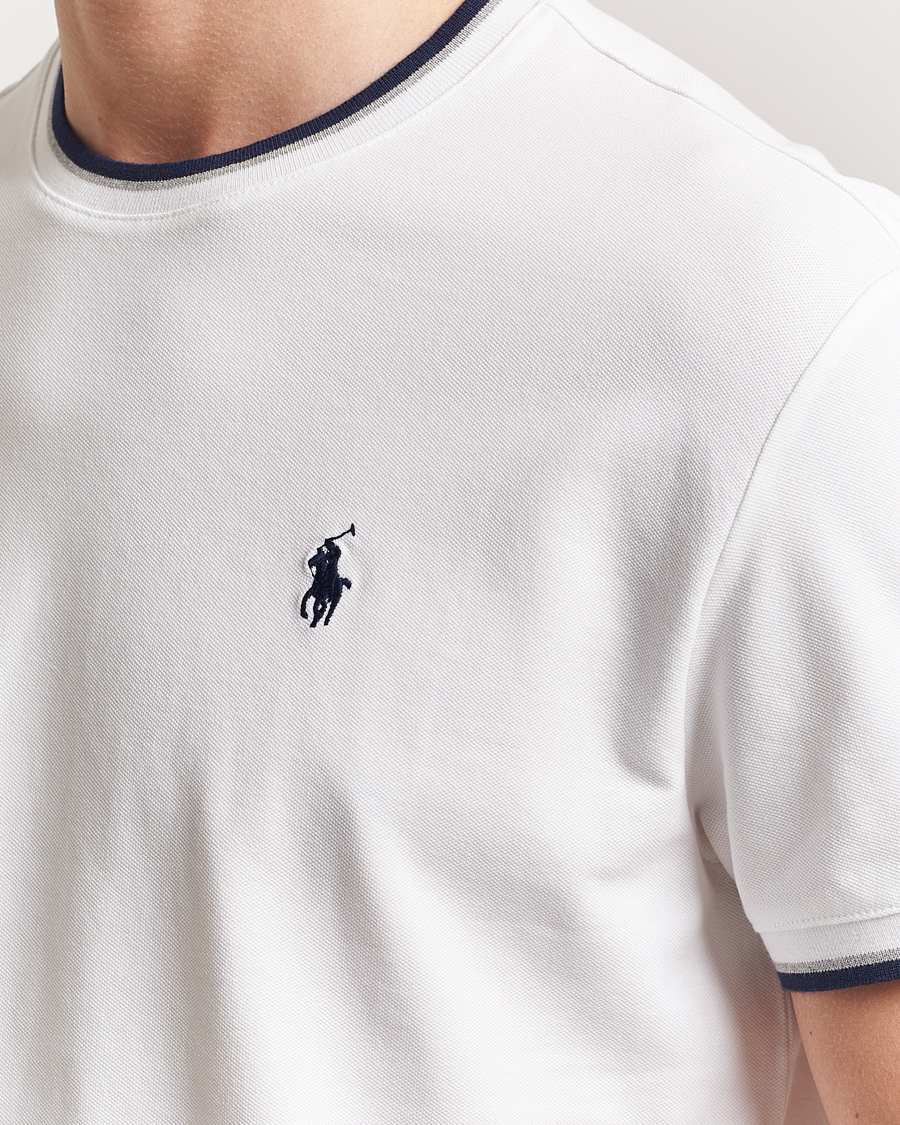 Homme | T-shirts | Polo Ralph Lauren | Mesh Polo Tee White