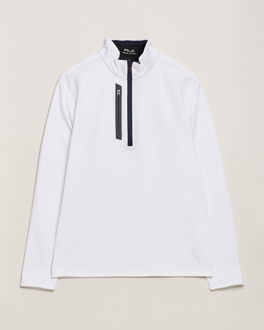 Heren | Truien | RLX Ralph Lauren | Luxury Jersey Half Zip Ceramic White