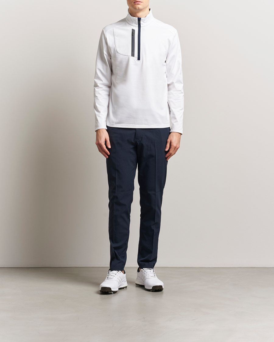 Heren | Truien | RLX Ralph Lauren | Luxury Jersey Half Zip Ceramic White