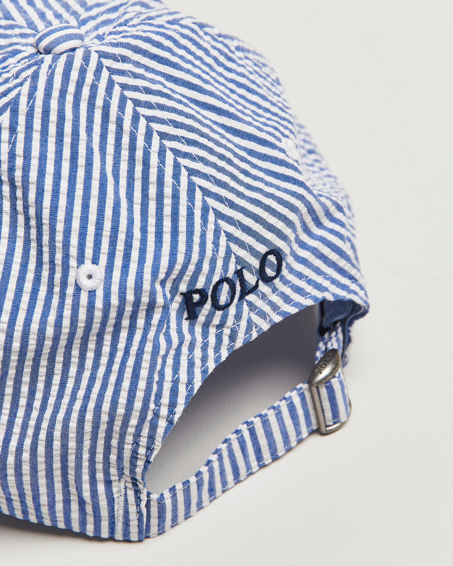 Homme | Bobs Et Casquettes | Polo Ralph Lauren | Polo Ralph LaurenSeersucker CapCruise Royal