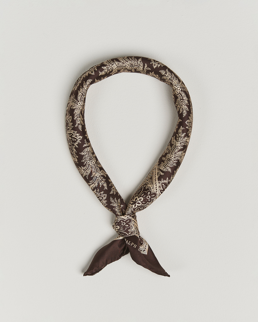 Heren | Polo Ralph Lauren Paisley Bandana Brown | Polo Ralph Lauren | Paisley Bandana Brown