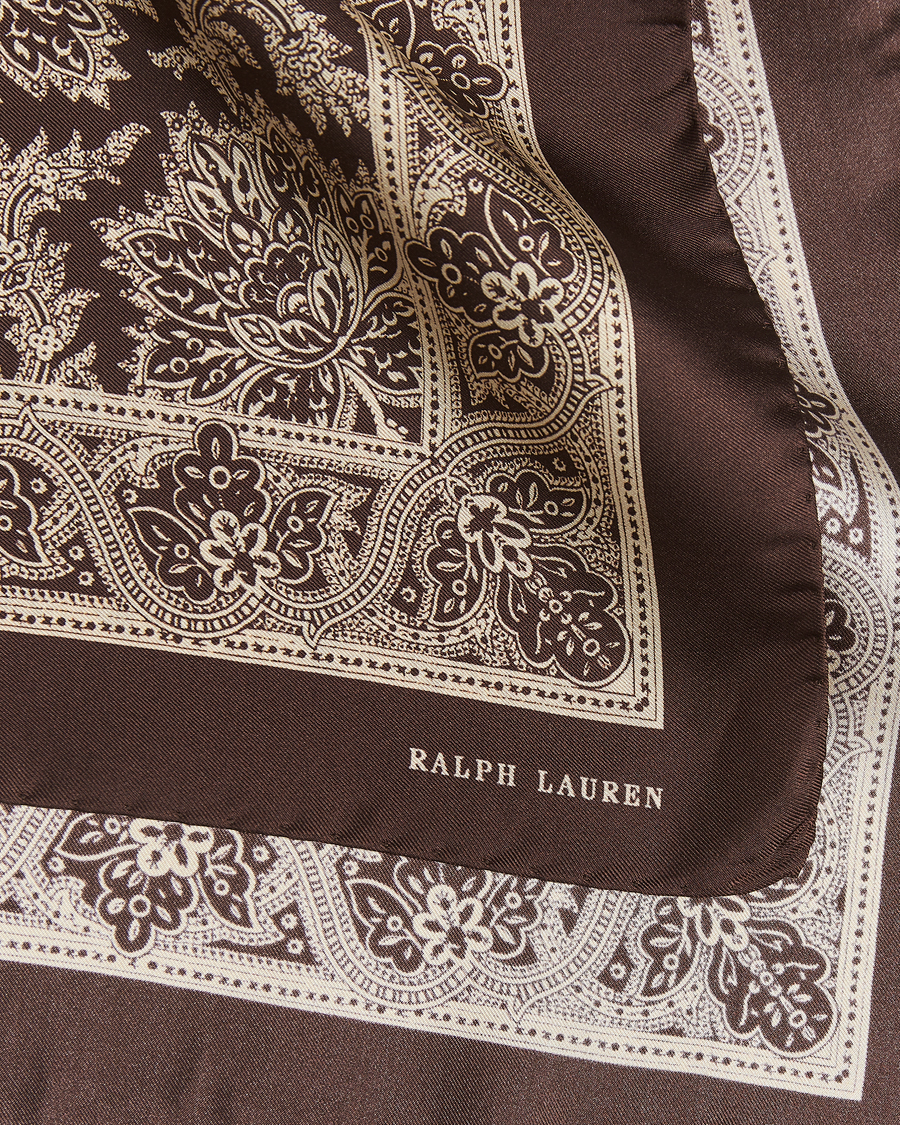 Heren | Polo Ralph Lauren Paisley Bandana Brown | Polo Ralph Lauren | Paisley Bandana Brown