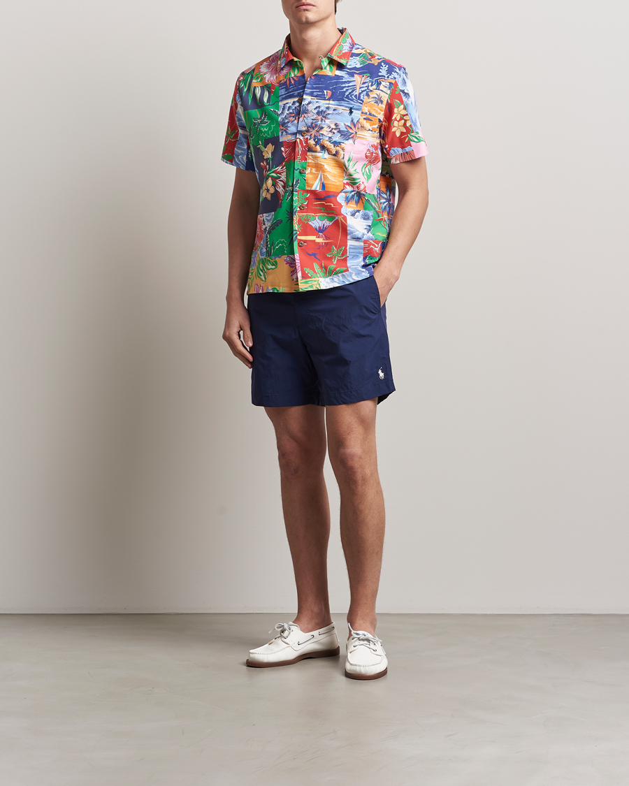 Heren | Zwembroek | Polo Ralph Lauren | Monaco Nylon Swimshorts Newport Navy