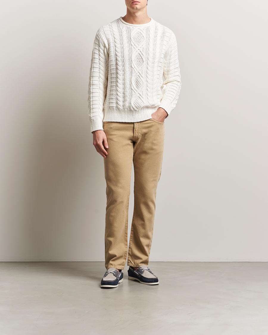 Heren | Jeans | Polo Ralph Lauren | Hampton Cotton Blend Jeans Coastal Beige