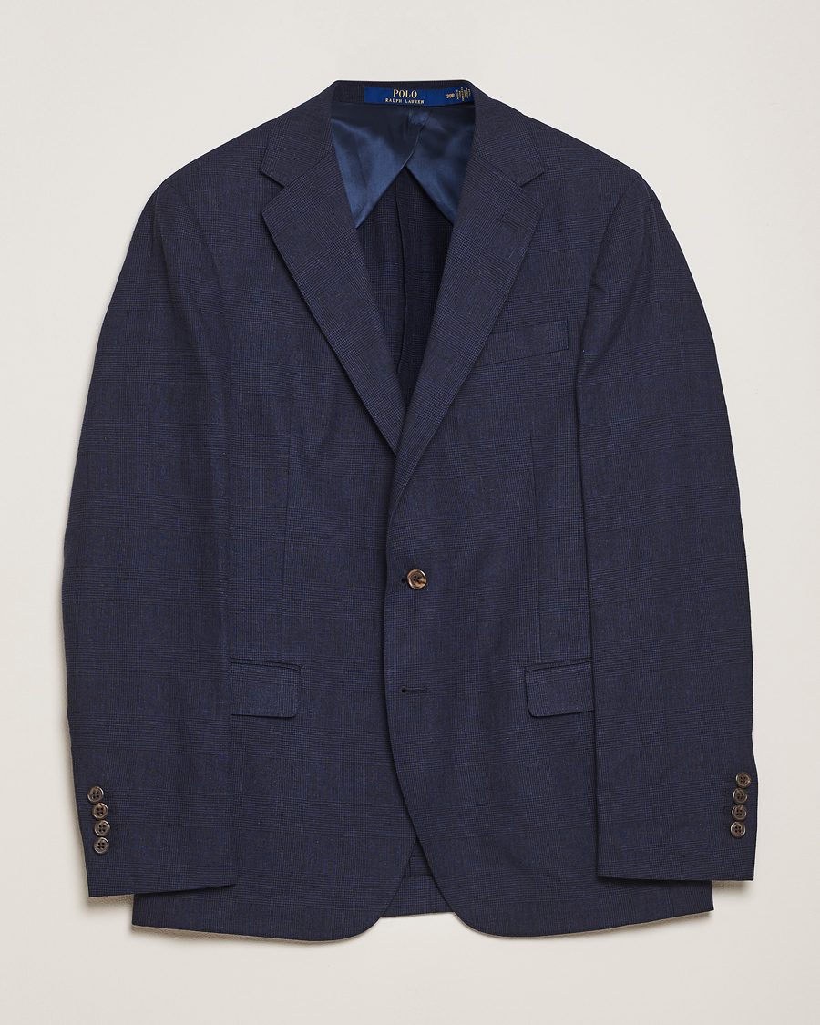 Heren | Blazers | Polo Ralph Lauren | Tonal Glenplaid Sportcoat Dark Navy/Navy