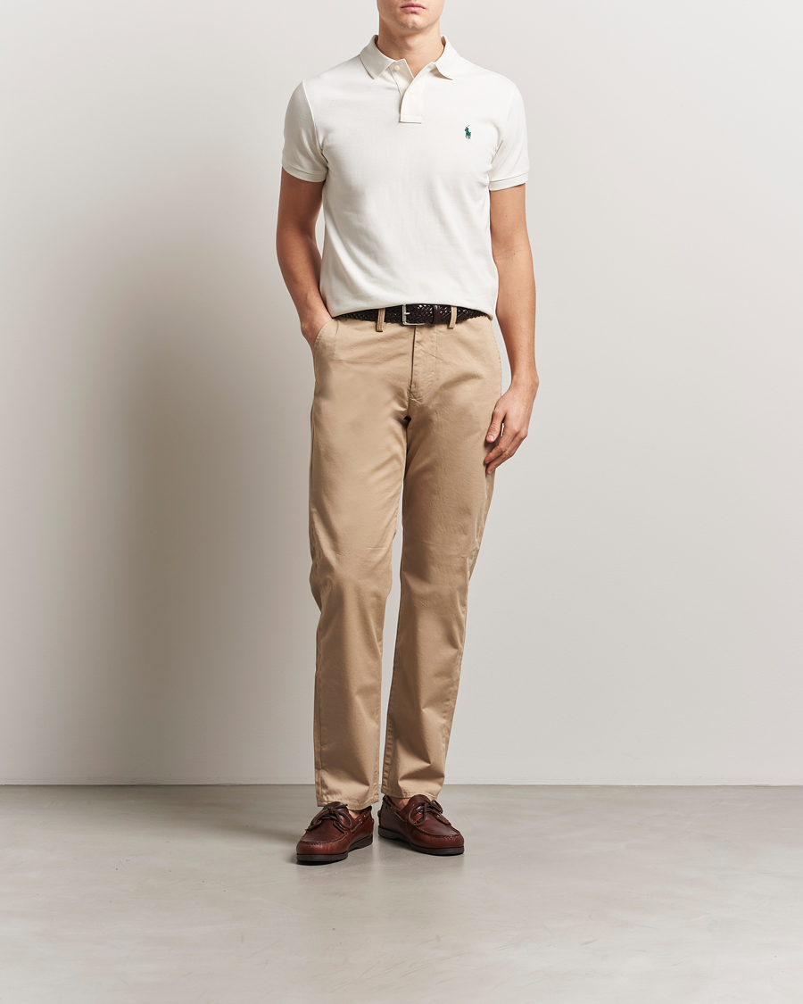 Heren | Polo's | Polo Ralph Lauren | Custom Slim Fit Polo Antique Cream
