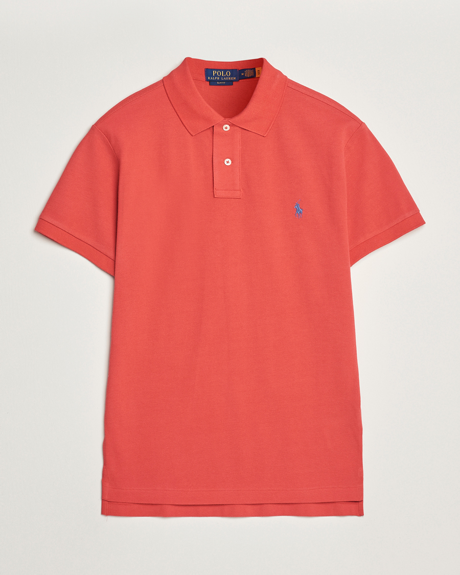 Heren | Polo's | Polo Ralph Lauren | Slim Fit Polo Spring Red