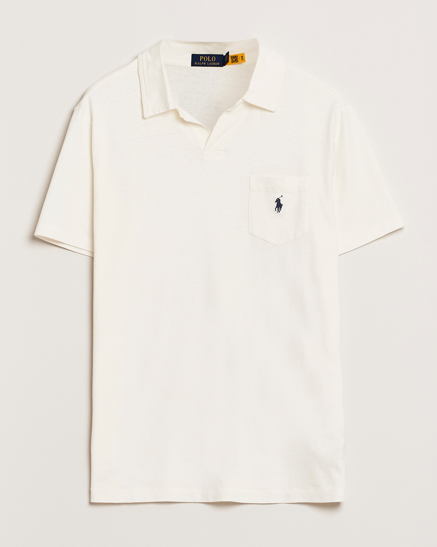 Heren | Polo's | Polo Ralph Lauren | Johnny Cotton/Linen Polo Nevis