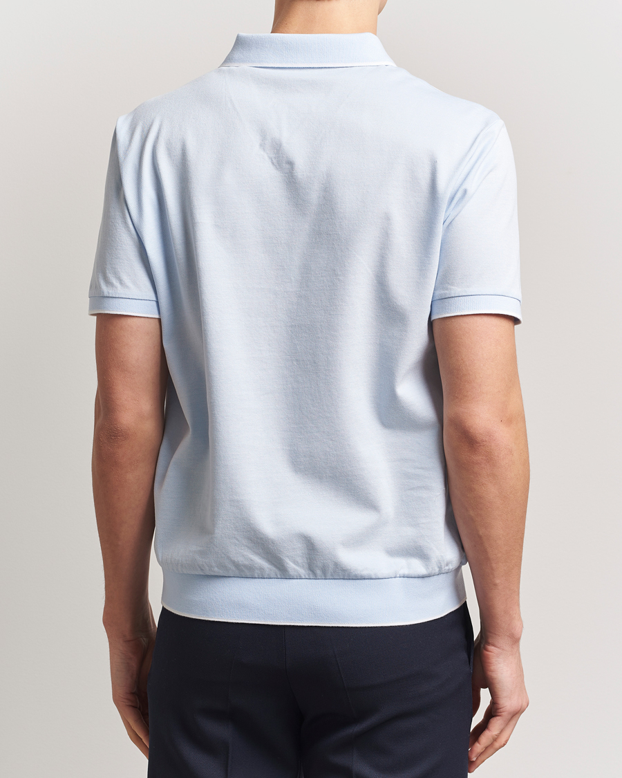Heren | Polo's | Polo Ralph Lauren | Johnny Jaquard Knitted Polo Office Blue