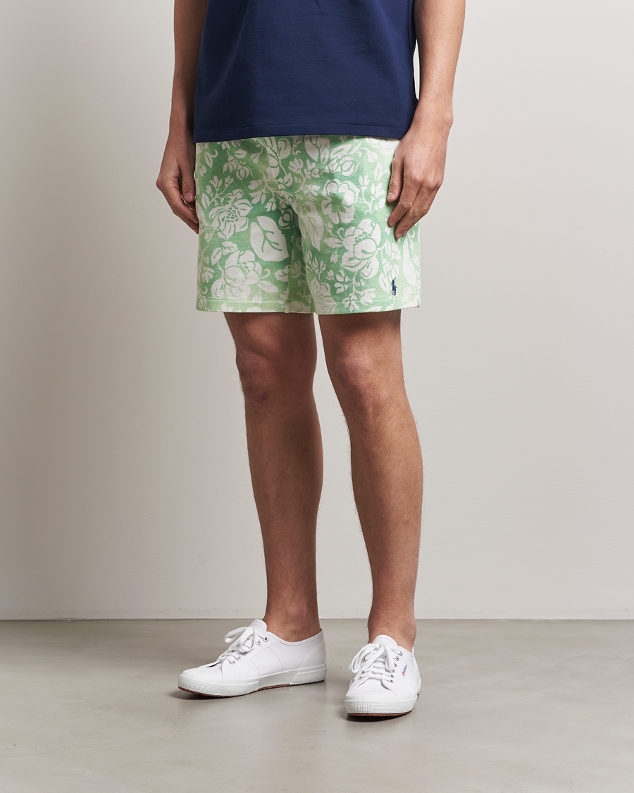 Heren | Korte broek | Polo Ralph Lauren | Spa Terry Shorts Flower Pistacho