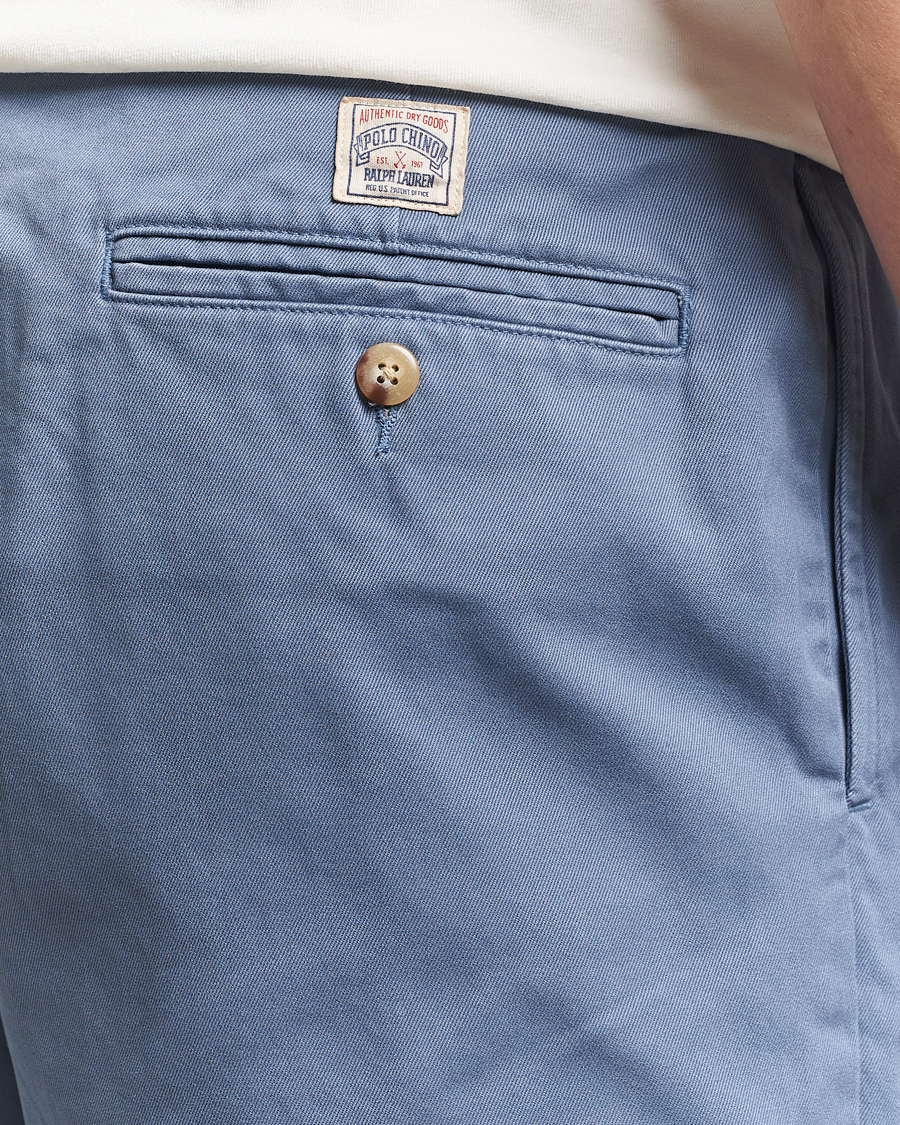 Heren | Korte broek | Polo Ralph Lauren | Cormac Pleated Shorts Capri Blue