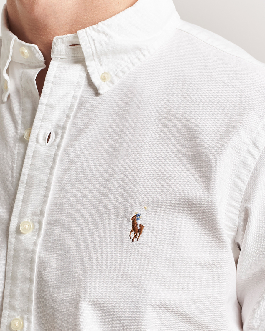 Heren | Overhemden | Polo Ralph Lauren | Short Sleeve Oxford Shirt White