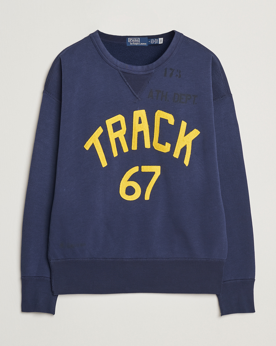 Heren | Truien | Polo Ralph Lauren | Vintage Crew Neck Sweatshirt Newport Navy