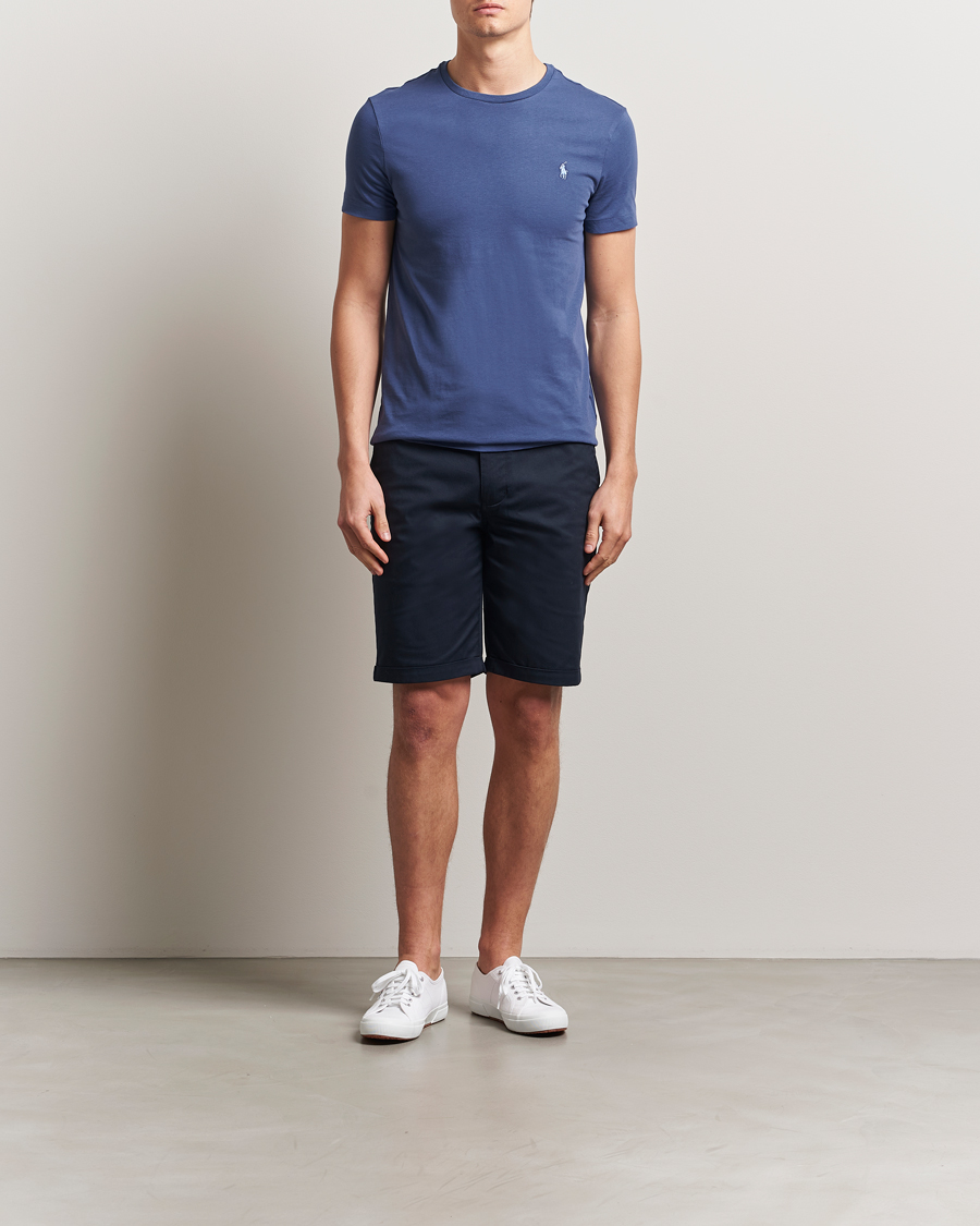 Heren | T-shirts | Polo Ralph Lauren | Crew Neck T-Shirt Light Navy