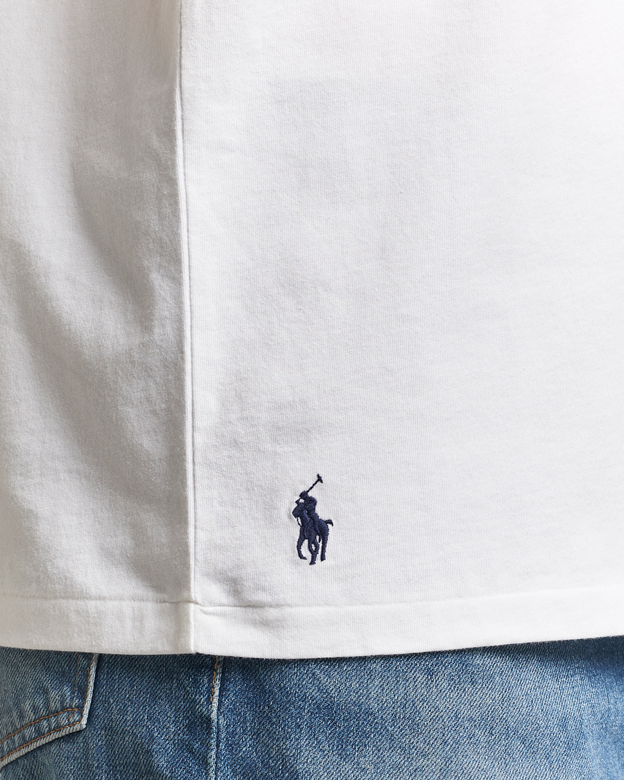 Heren | T-shirts | Polo Ralph Lauren | Crew Neck Logo T-Shirt White