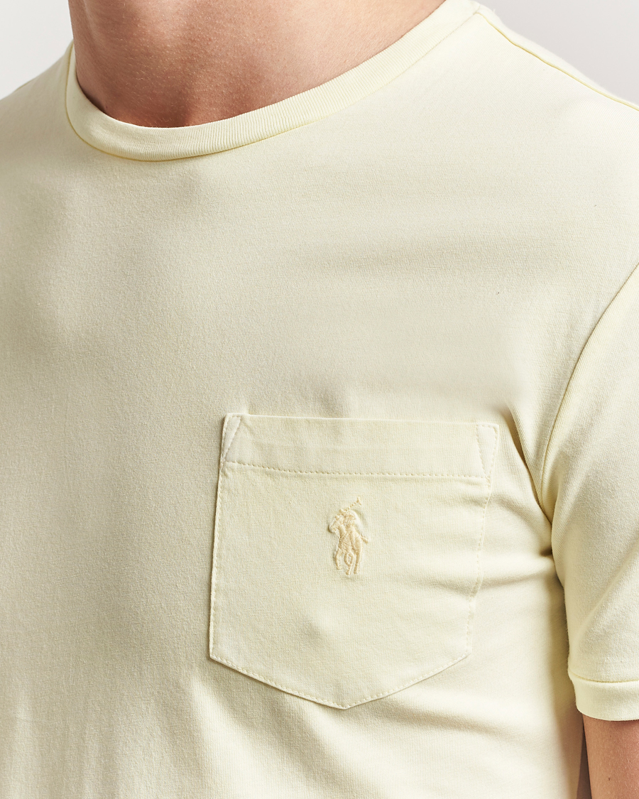 Heren | T-shirts | Polo Ralph Lauren | Crew Neck Pocket T-Shirt Lime