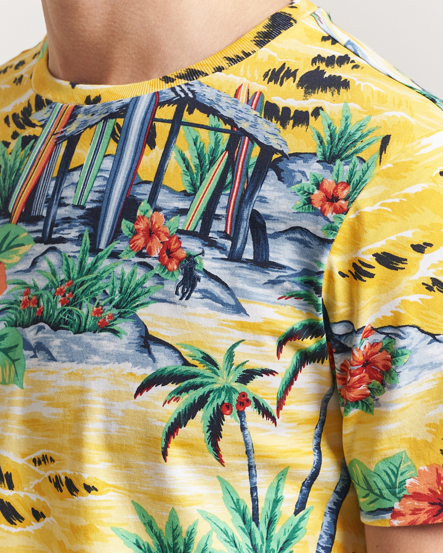 Homme | T-shirts | Polo Ralph Lauren | Custom Slim Fit Striped T-Shirt Surf Shack