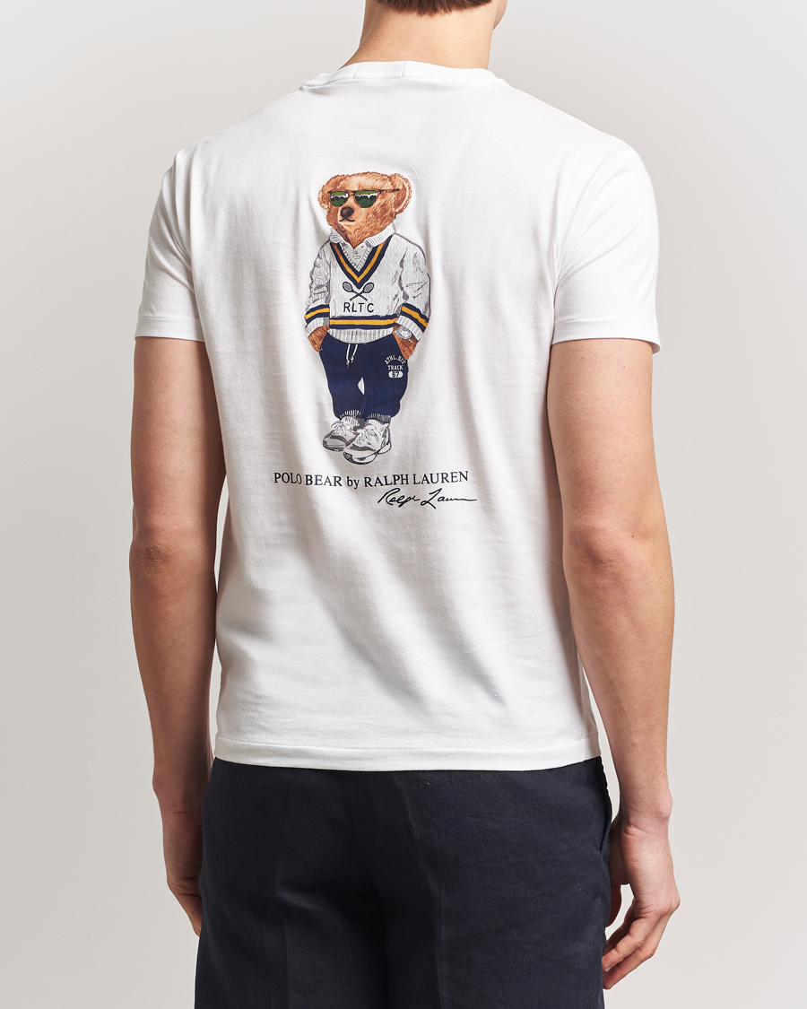 Heren | T-shirts | Polo Ralph Lauren | Iconic Bear Crew Neck T-Shirt White
