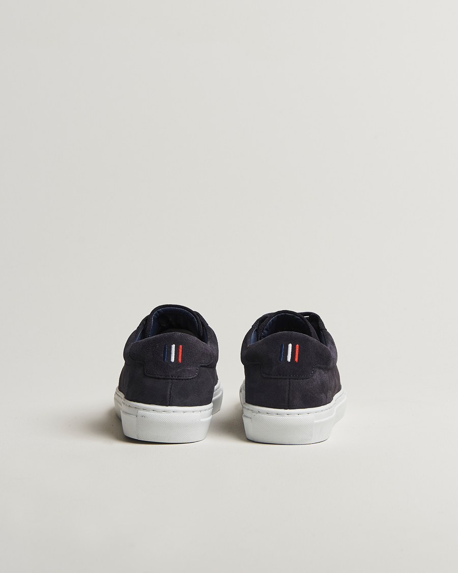 Heren | Sneakers | LES DEUX | Theodor Suede Sneakers Navy
