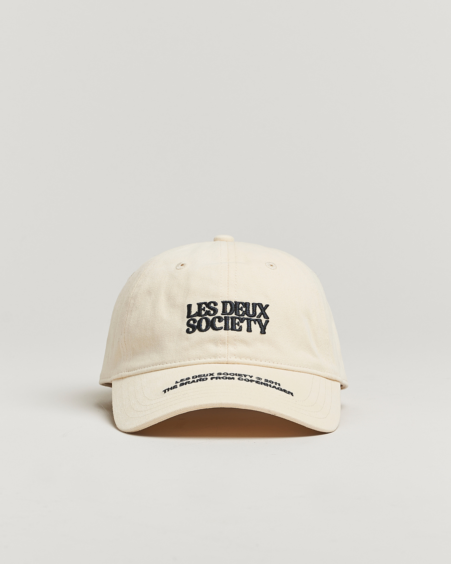 Homme | Bobs Et Casquettes | LES DEUX | Society Dad Cap Ivory