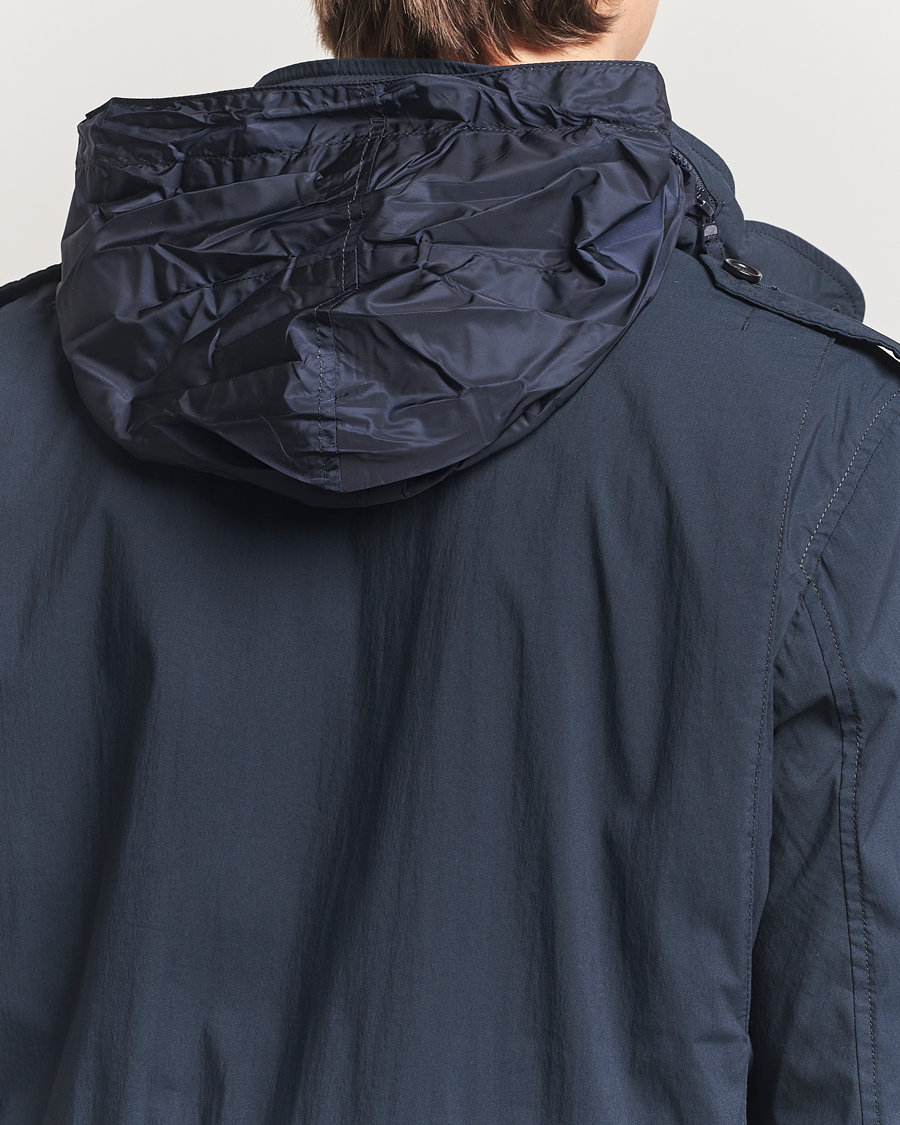 Heren | Jassen | Aspesi | Lightweight Cotton Field Jacket Navy