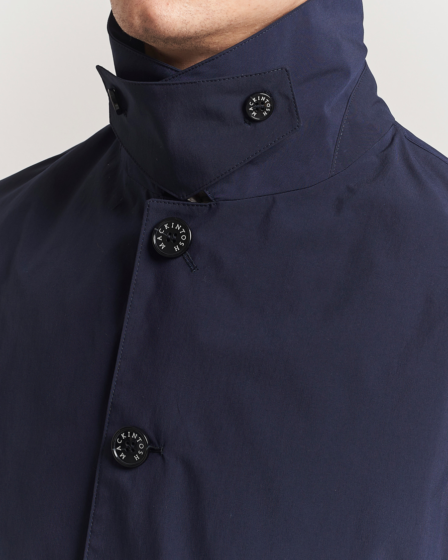 Heren | Jassen | Mackintosh | Humbie GTS Car Coat Navy