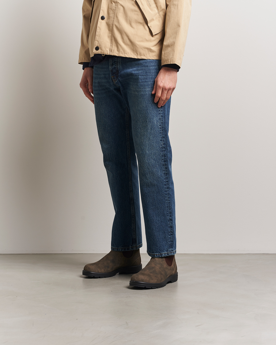 Heren | Laarzen | Blundstone | 585 Original Leather Chelsea Boot Rustic Brown