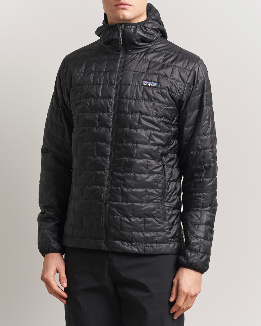 Heren | Jassen | Patagonia | Nano Puff Hood Black