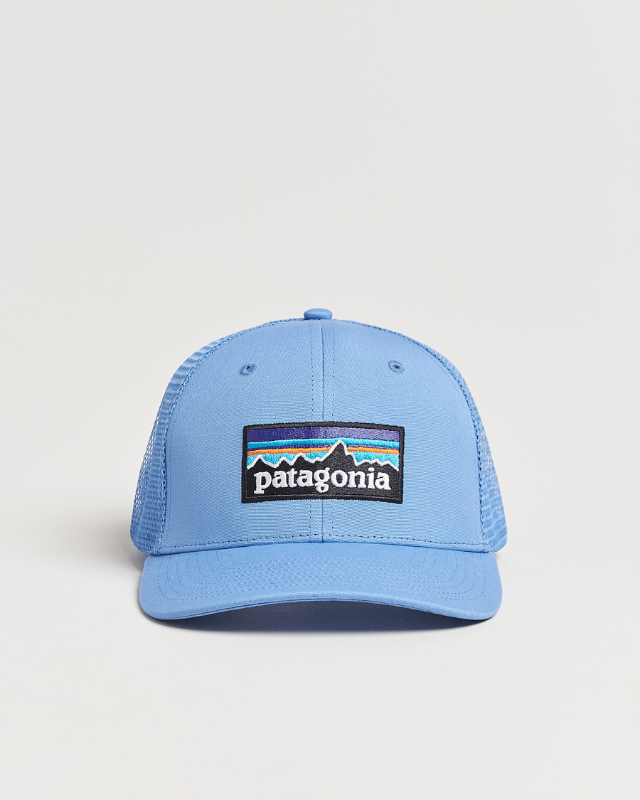 Homme | Patagonia P-6 Logo Trucker Hat Abudant Blue | Patagonia | P-6 Logo Trucker Hat Abudant Blue