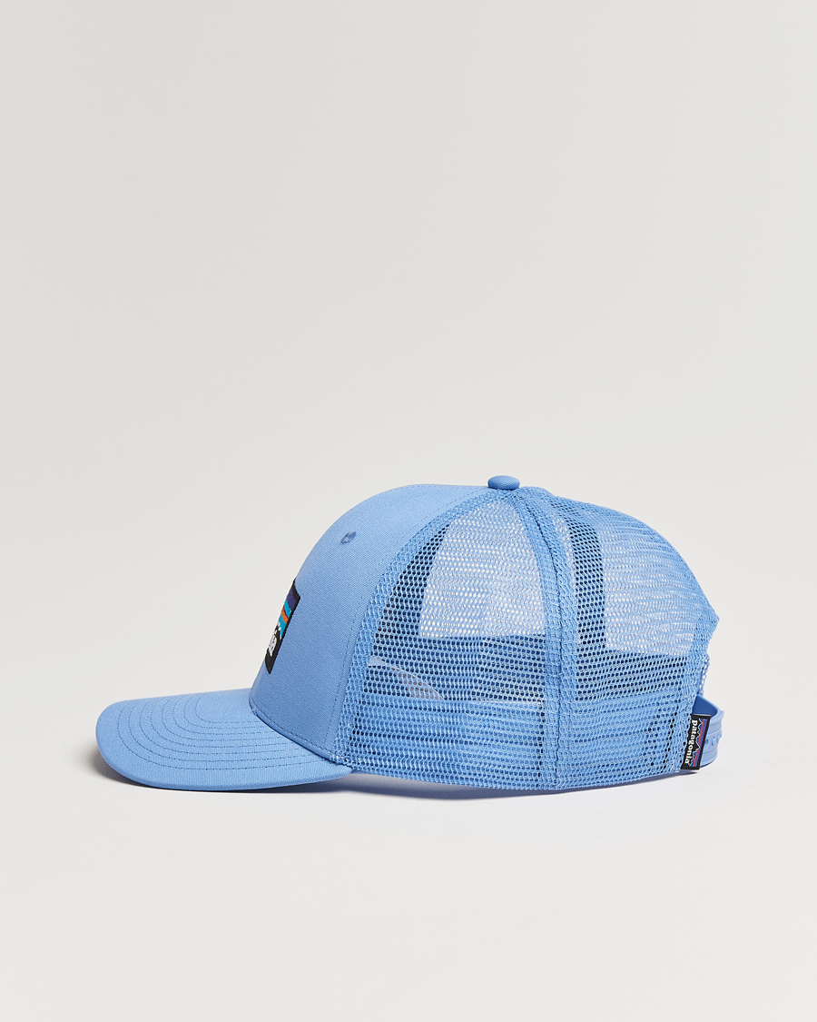 Homme | Patagonia P-6 Logo Trucker Hat Abudant Blue | Patagonia | P-6 Logo Trucker Hat Abudant Blue