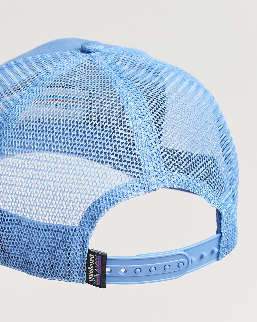 Homme | Patagonia P-6 Logo Trucker Hat Abudant Blue | Patagonia | P-6 Logo Trucker Hat Abudant Blue