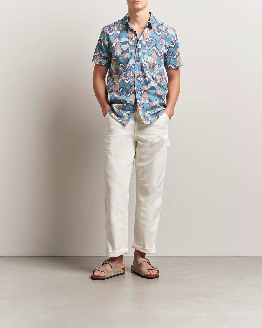 Heren | Overhemden | Patagonia | Go To Short Sleeve Shirt Still Blue