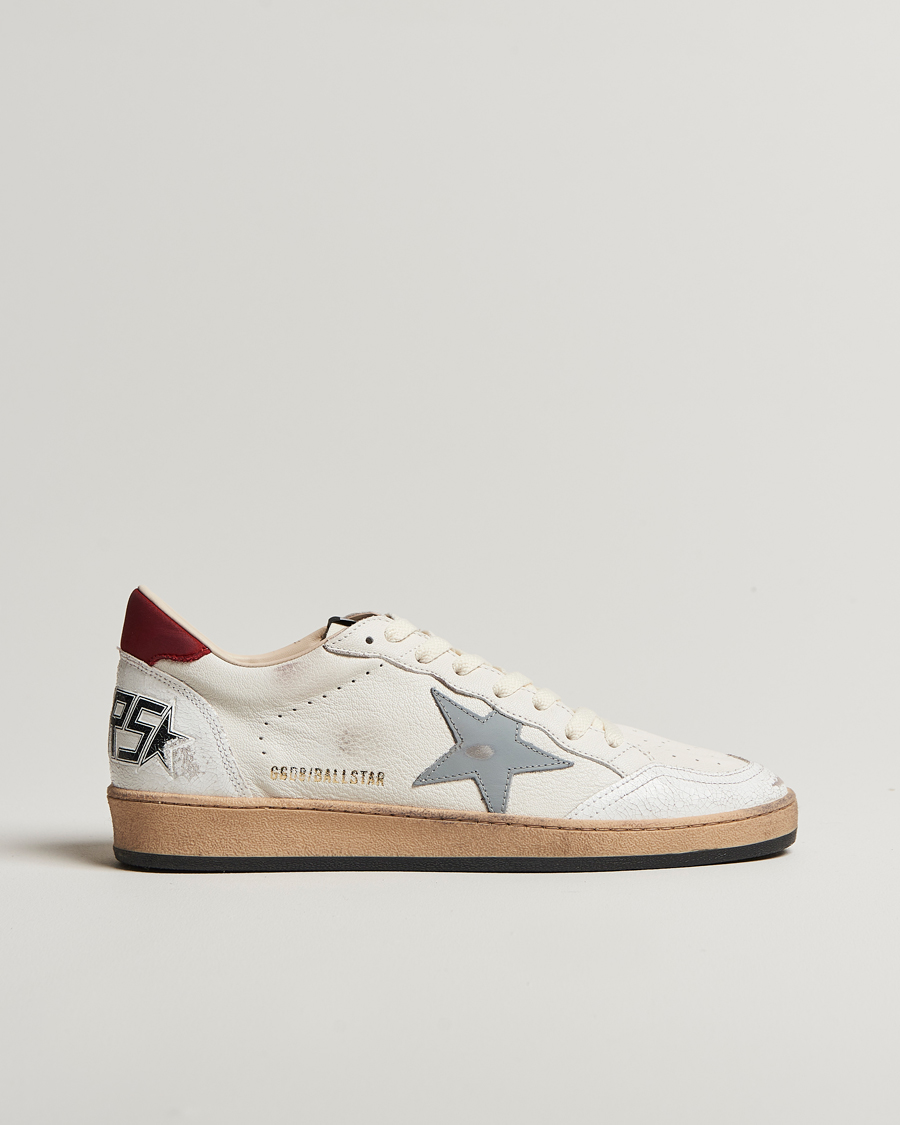 Heren | Sneakers | Golden Goose | Ball Star Sneakers White/Grey