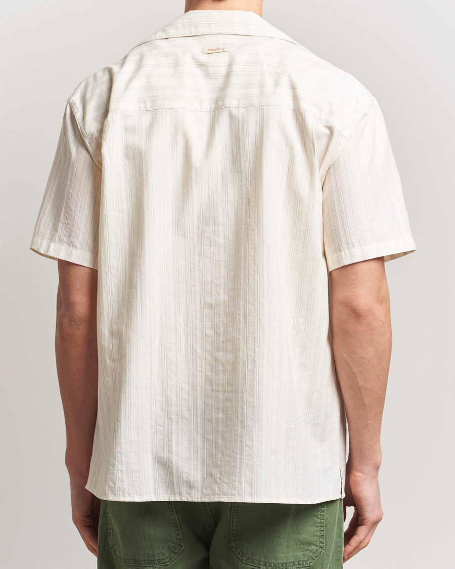 Heren | Overhemden | Drôle de Monsieur | Cuban Shirt Ecru
