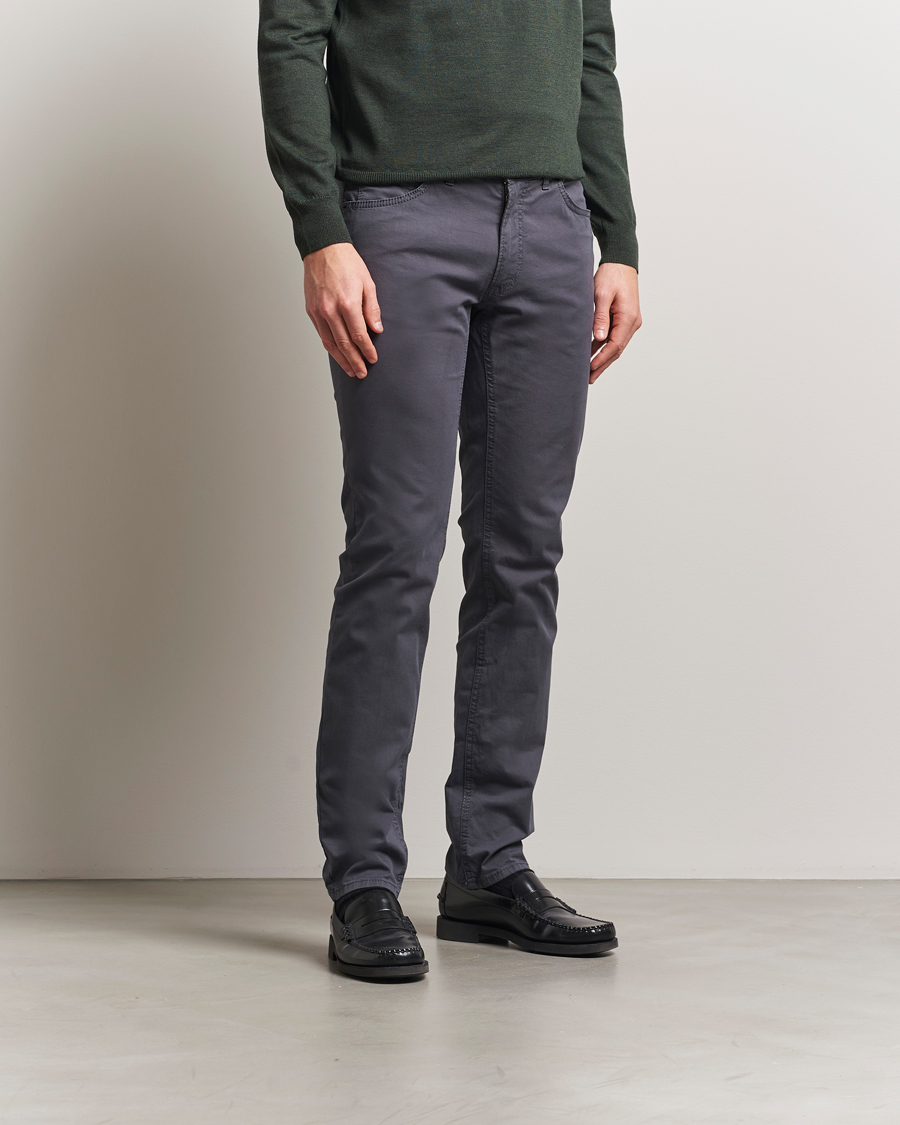 Homme | Pantalons | Brax | Chuck Marathon+ 5-Pocket Pants Graphit