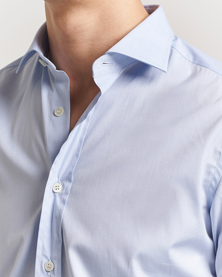 Homme | Chemises | Brioni | Classic Dress Shirt Light Blue