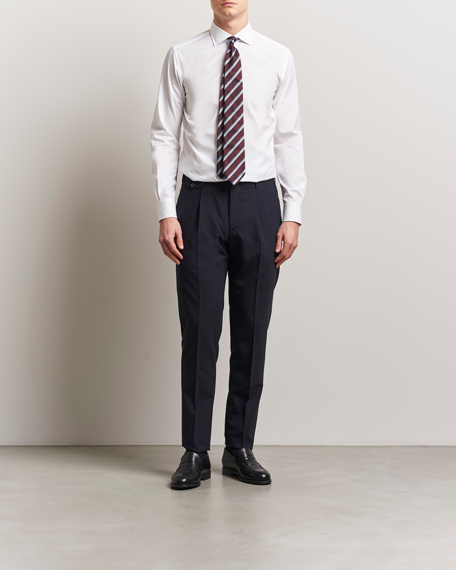 Heren | Overhemden | Brioni | Slim Fit Dress Shirt White