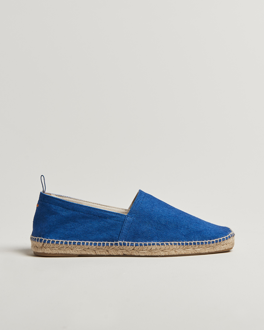 Homme | Espadrilles | Castañer | Pablo Washed Canvas Espadrilles Ocean