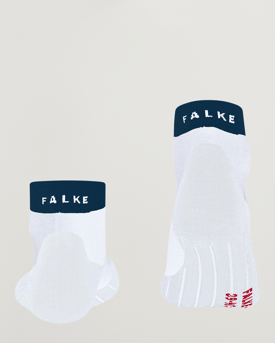 Homme | Sous-Vêtements Et Chaussettes | Falke Sport | RU4 Endurance Short Running Socks White