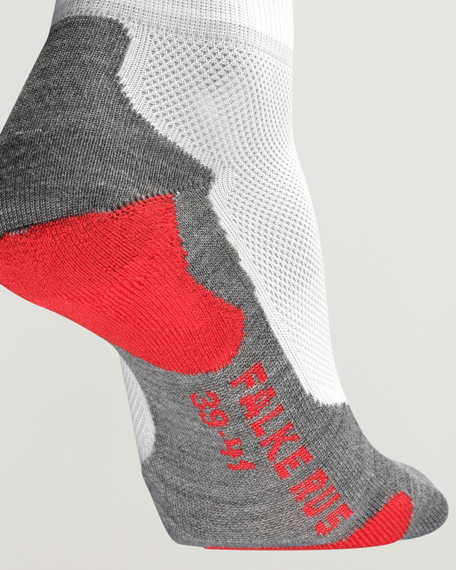 Heren | Ondergoed | Falke Sport | RU5 Race Short Socks White Mix