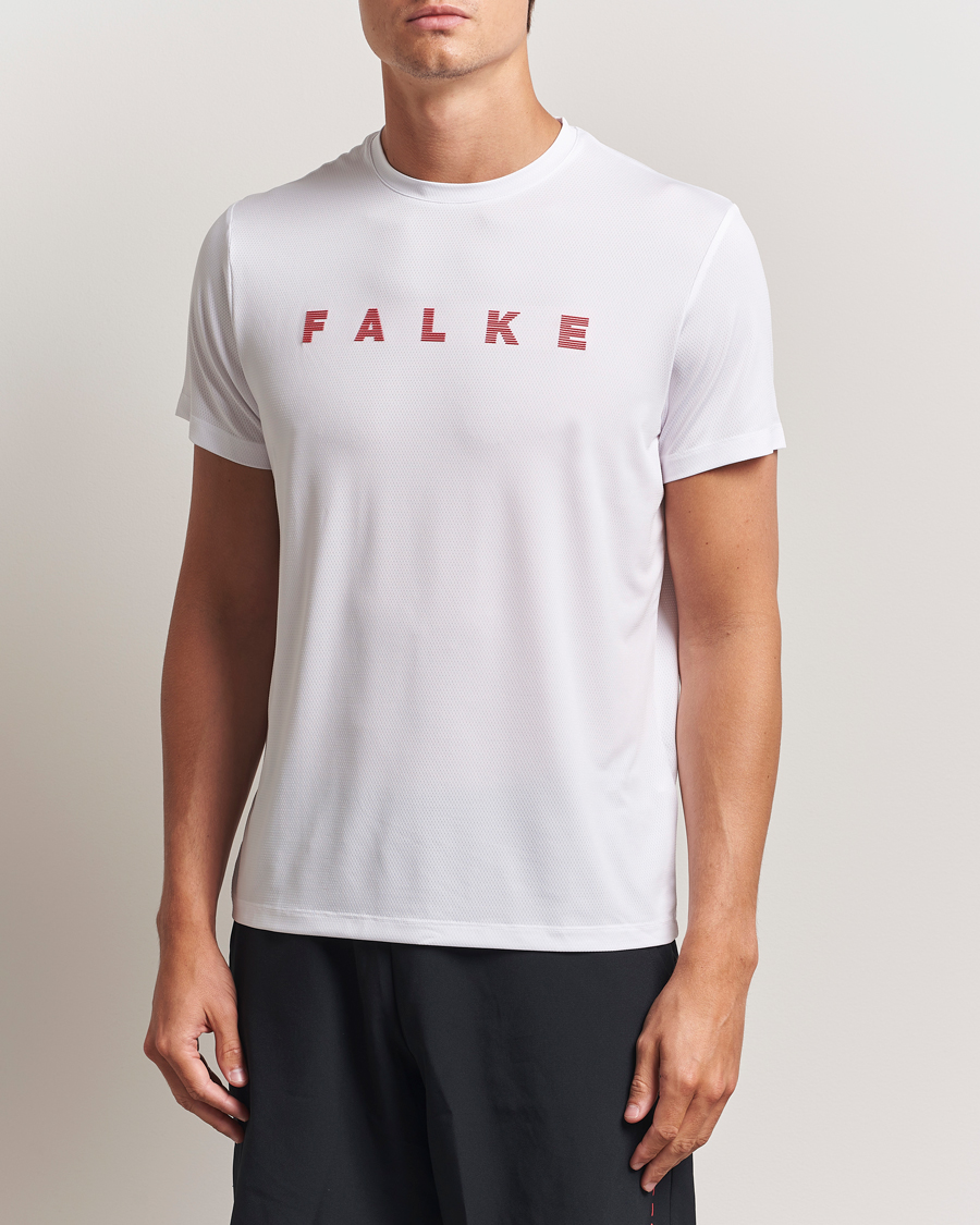 Homme | T-shirts | Falke Sport | Training T-Shirt White