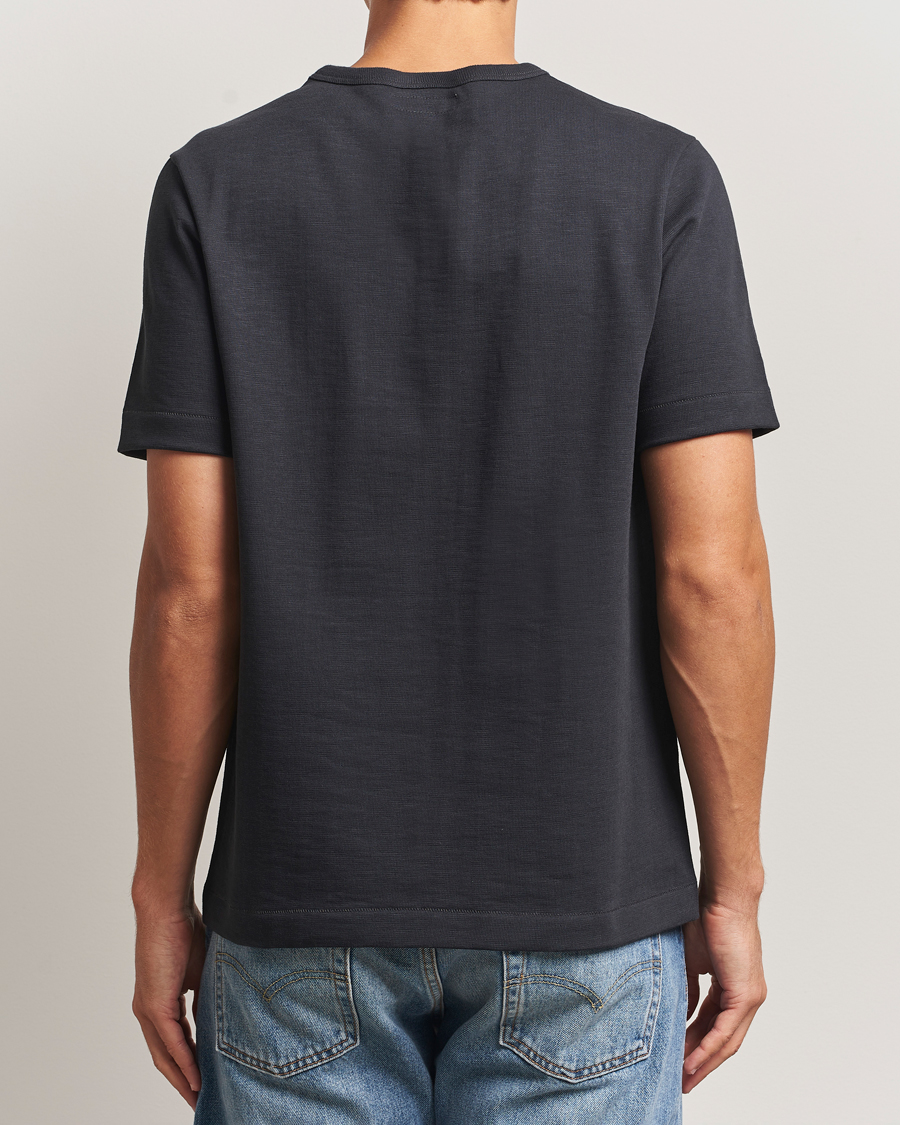 Homme | T-shirts | Merz b. Schwanen | Relaxed Fit Loopwheeled Heavy T-Shirt Charcoal