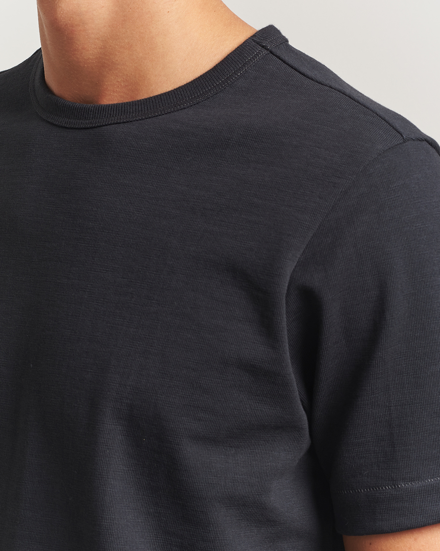 Homme | T-shirts | Merz b. Schwanen | Relaxed Fit Loopwheeled Heavy T-Shirt Charcoal